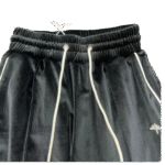 Vertabrae Black with White Logo Vertebrae SweatsPant front view