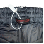 Vertabrae Black with White Logo Vertebrae SweatsPant front view