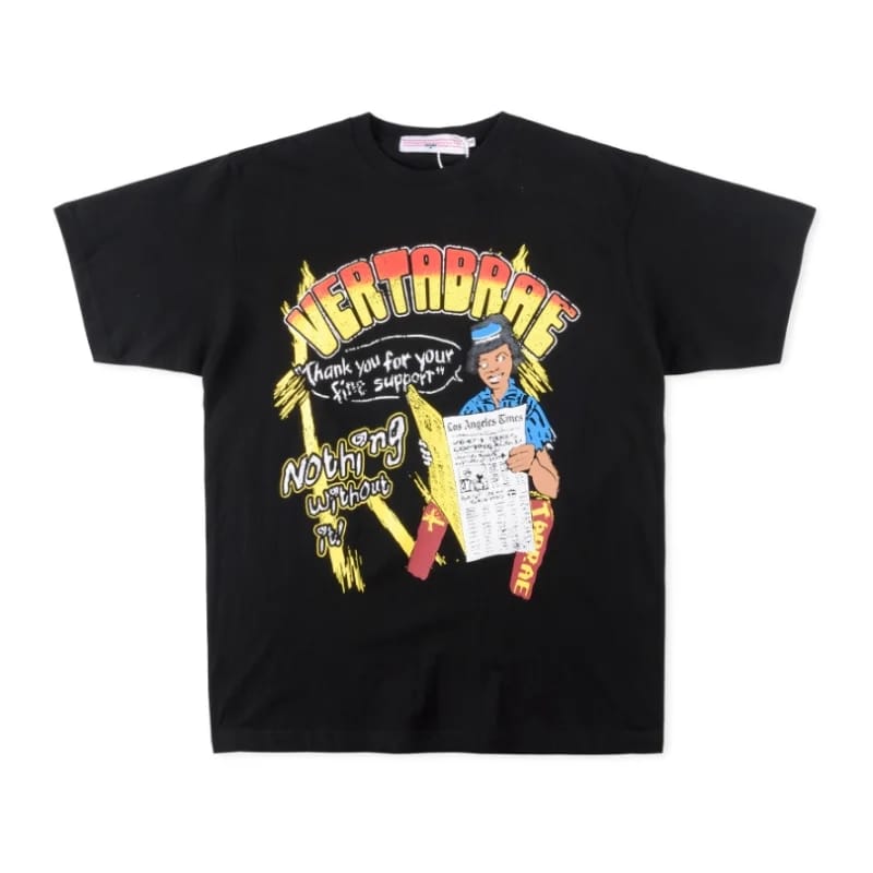 Vertabrae-Nothing-Without-it-Fire-T-shirt-Black-2