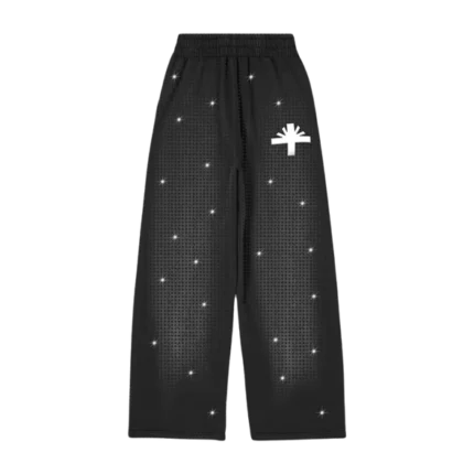 Vertabrae Oversized Crystal Pants | Fast & Free Shipping