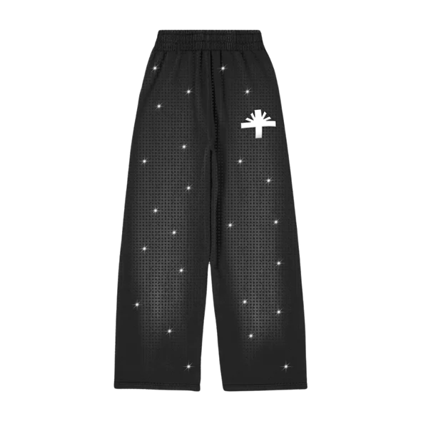 Vertabrae-Oversized-Crystal-Sweatpants Vertabrae Oversized Crystal Pants | Fast & Free Shipping