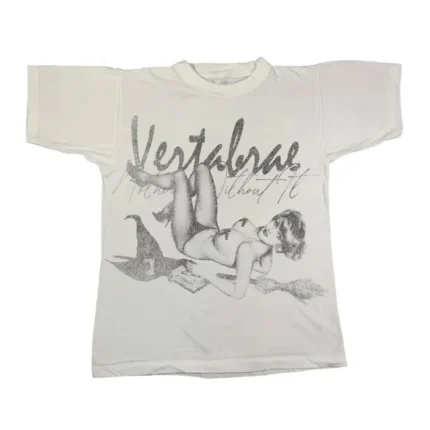 Vertabrae Vert Dancer Short Sleeve Tee Shirt Cream | Fast & Free Shipping